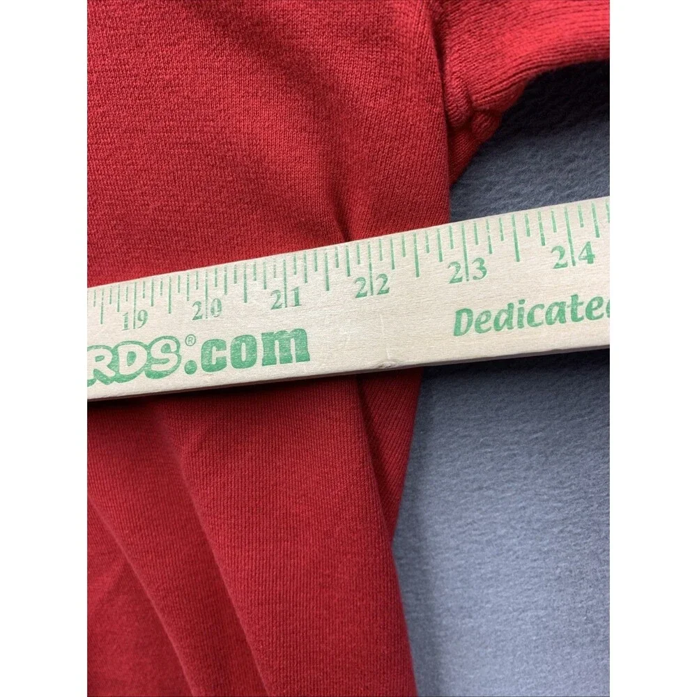Polo Ralph lauren Mens Pullover V-Neck Sweaters Pima Cotton Preppy Red Large